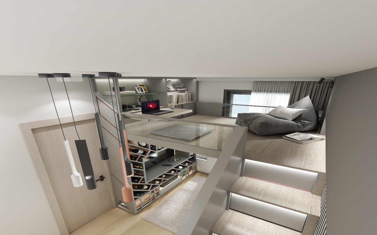 one-innovale-訂造傢俬-客廳-living-room-loft